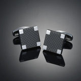 Red Wood Cufflinks for Men's Shirt Wedding Gift