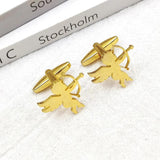 Personalized Cupid Love Cufflinks for Women Classic Angel God Arrow