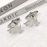 Personalized Cupid Love Cufflinks for Women Classic Angel God Arrow
