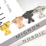 Men's Stainless Steel Cufflinks Wedding French Shirt Jewelry