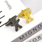 Men's Stainless Steel Cufflinks Wedding French Shirt Jewelry