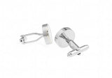 Shell Cufflinks Round Shell Natural Shell Decoration Gift For Men Cuff Links