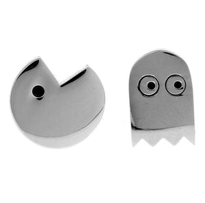 Greedy Snake Game Cuff Links Copper Material