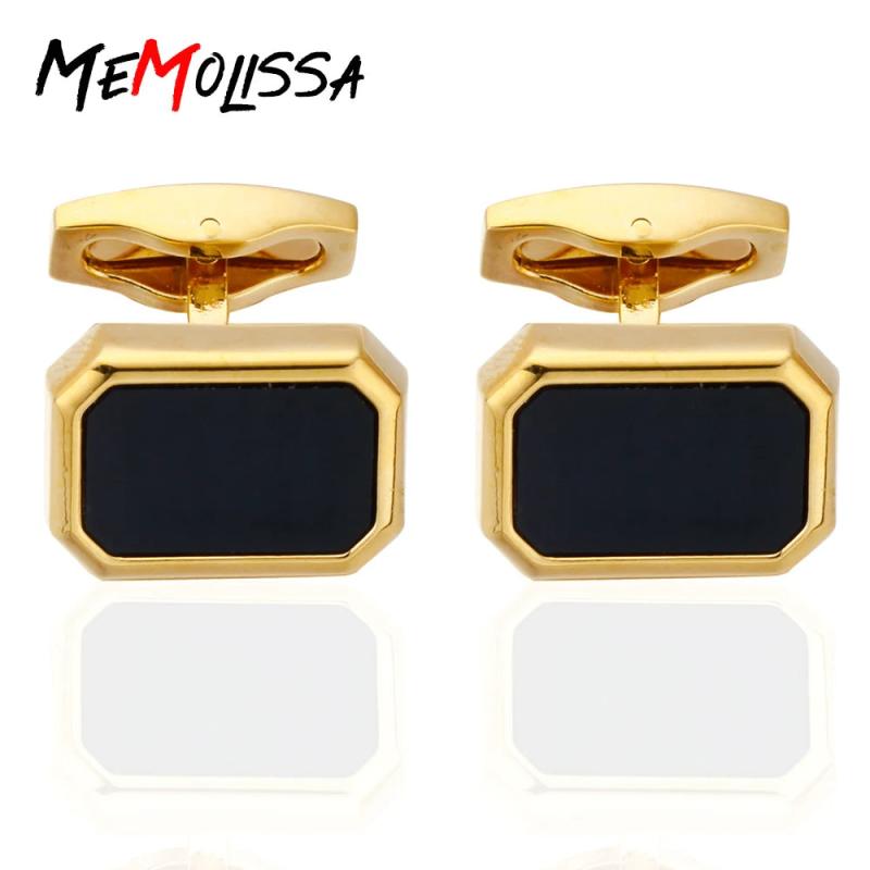 MeMolissa Gem Square French Cufflinks for men