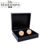 Custom Wood Cufflinks For Men's French Business Sleeve Nails