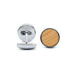 Custom Wood Cufflinks For Men's French Business Sleeve Nails