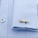 iGame Arrival Pencil Cuff Links Golden Plating Brass Material Men French Cufflin