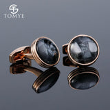 Men's Personalized Round Wedding Cufflinks XK19S065