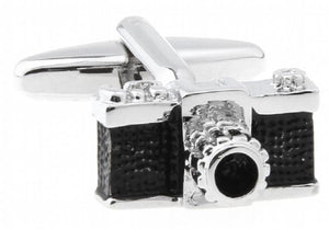 iGame Camera Cufflinks Brass Material