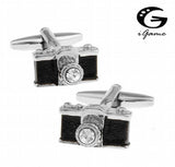 iGame Camera Cufflinks Brass Material