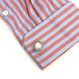 Personalized Round Silver Cufflinks Men XK21S008