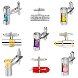 MeMolissa Novelty Cylinder Cufflinks 18 Designs - High Quality Jewelry