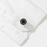 Personalized Round Cufflinks for Men XK22S011