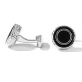 Personalized Round Cufflinks for Men XK22S011