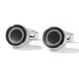 Personalized Round Cufflinks for Men XK22S011