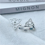 Personalized Celtic French Cufflinks Suit Accessories Wedding Jewelry