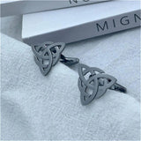 Personalized Celtic French Cufflinks Suit Accessories Wedding Jewelry
