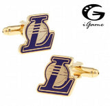 iGame Brass Club Team Cufflinks for Men