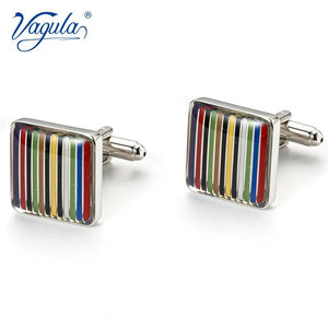 Colorful Painting Cufflinks for Wedding Party