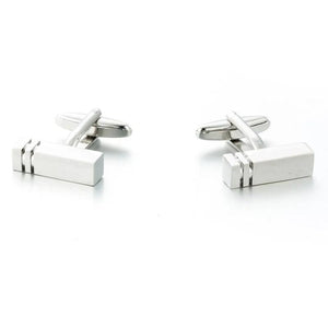 Bonito Gemelos Rectangle Button Cuff links 373