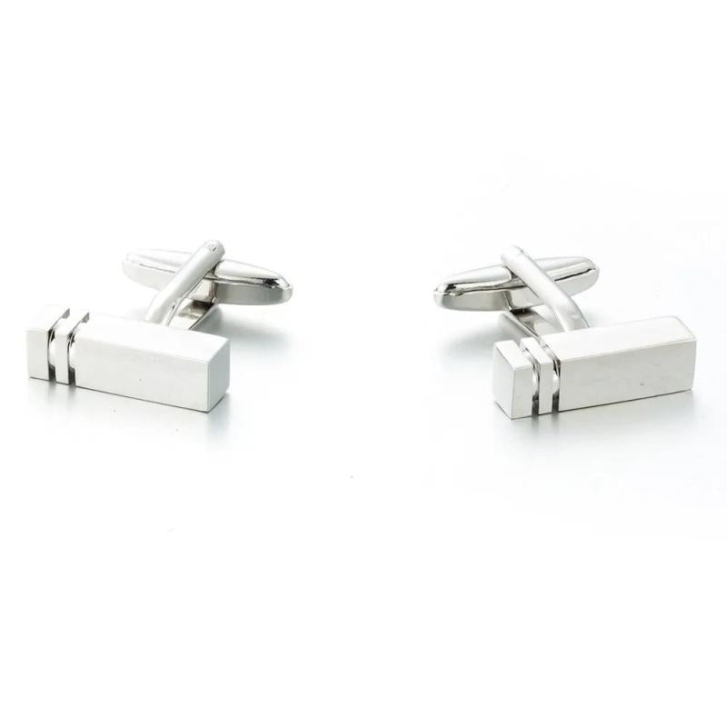 Bonito Gemelos Rectangle Button Cuff links 373