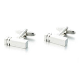 Bonito Gemelos Rectangle Button Cuff links 373