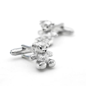iGame Bear Cuff Links Brass Material