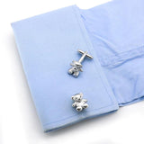 iGame Bear Cuff Links Brass Material