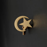 Islamic Star Moon Cufflinks Stainless Steel Religion Jewelry