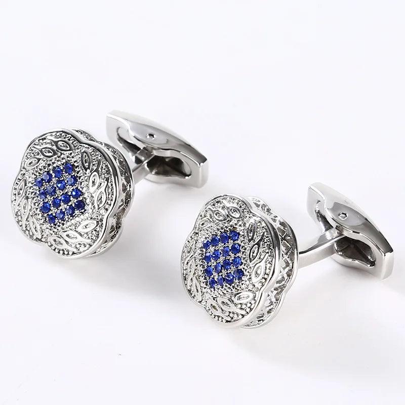 High-grade Cufflinks Men's Business Wedding Suit French Shirt