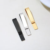 Stainless Steel Men's Tie Clip for Wedding Engagement