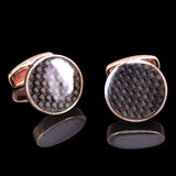 Vintage Crystal Cufflinks for Men Flag Cufflink