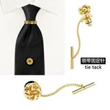 Copper Tie Tack Collar Pin Men's Jewelry Suit Shirt Tie Pins