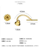Copper Tie Tack Collar Pin Men's Jewelry Suit Shirt Tie Pins