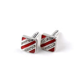 Red Wedding Cufflinks French Cuff Links High Business Abotoaduras