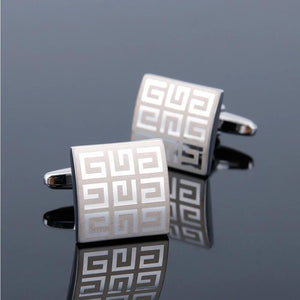 Men's Cufflinks XK18S368 Square Sleeve Formal Dress Shirt Wedding Cuff Links