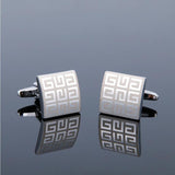 Men's Cufflinks XK18S368 Square Sleeve Formal Dress Shirt Wedding Cuff Links