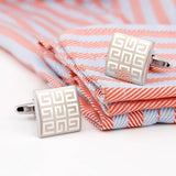 Men's Cufflinks XK18S368 Square Sleeve Formal Dress Shirt Wedding Cuff Links