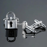 Stainless Poker Cufflinks Cap Dice Cross Cuffs Wedding Night