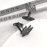 Ukrainian Symbols Pattern Suit Sleeve Cufflink