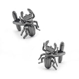 Gunblack Dung Beetle Cuff Links Copper Cufflinks