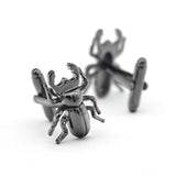 Gunblack Dung Beetle Cuff Links Copper Cufflinks