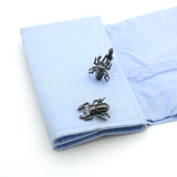 Gunblack Dung Beetle Cuff Links Copper Cufflinks