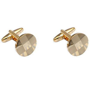 Men Jewelry Cufflinks Party Wedding Suit Shirt Gemelos Button Laser Cuff links