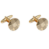 Men Jewelry Cufflinks Party Wedding Suit Shirt Gemelos Button Laser Cuff links