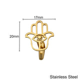 Hand of Fatima Jamsa Cufflinks for Men Jewish Jewelry