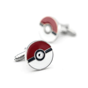 Men's Elf Game Cuff Links Red Pet Brass Cufflinks