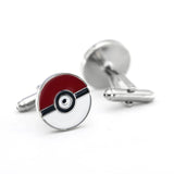Men's Elf Game Cuff Links Red Pet Brass Cufflinks