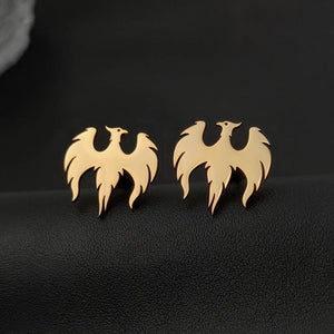 Vintage Phoenix Twins Cufflinks for Men, Wedding Gift Jewelry