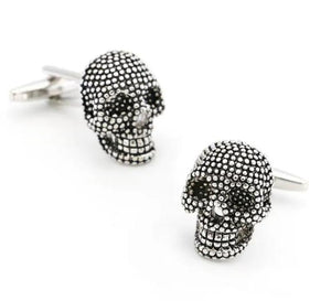 iGame Skeleton Cuff Links Brass Material 3D Skull